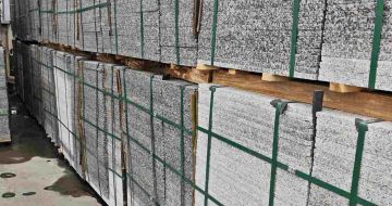 淄博芙蓉白地铺石，石材地铺石