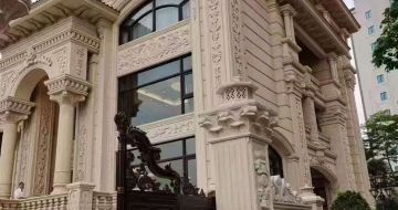 淄博黄金麻别墅外墙异形定制