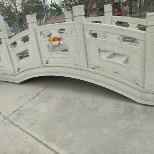 淄博芝麻白拱桥，石桥