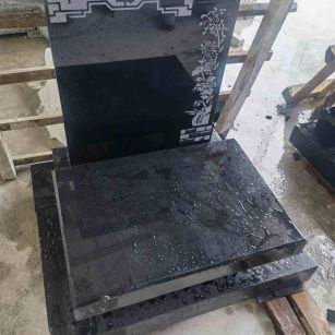 淄博花岗岩墓碑石 墓碑 套墓