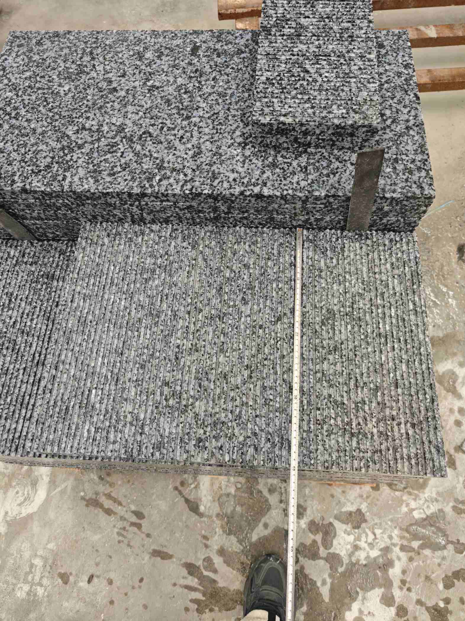 淄博芝麻黑拉丝面